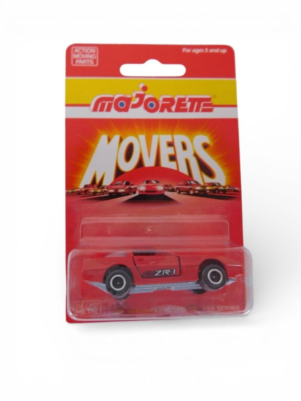 Majorette Chevrolet Corvette 200 Series Red Diecast Car Unopened Box Toy
